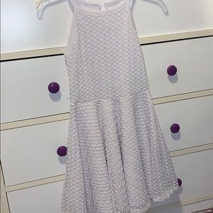 White Flowy Short Dress